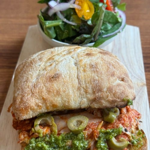 Mediterranean Sandwich.