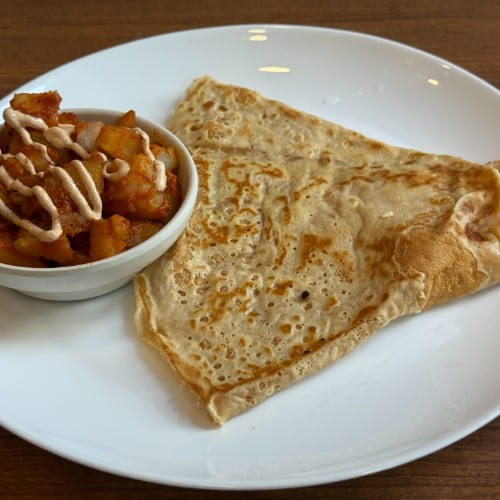 American Breakfast Crêpe.